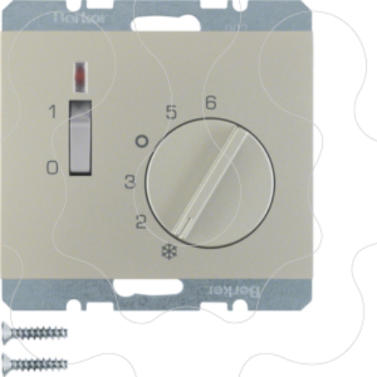 Imagem de K.1/K.5 - termóst. 24V c/ON/OFF, inx lac