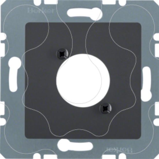 Imagem de Centro ficha XLR tipo D, antracite mate