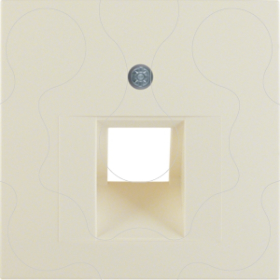Imagem de S.1/B.x - espelho RJ45 simples, creme