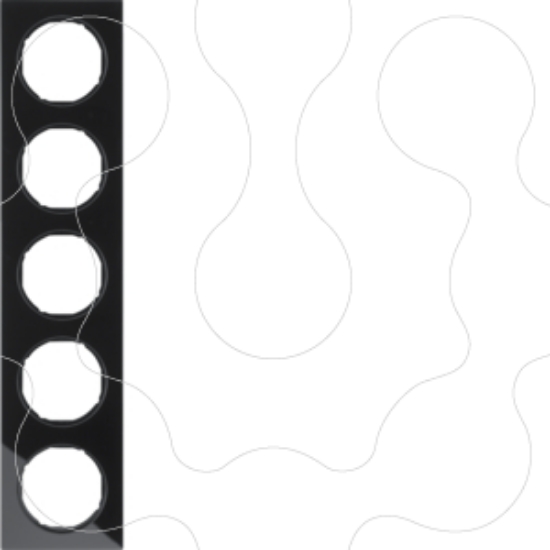 Imagem de R.3 - quadro x5 Vidro, preto