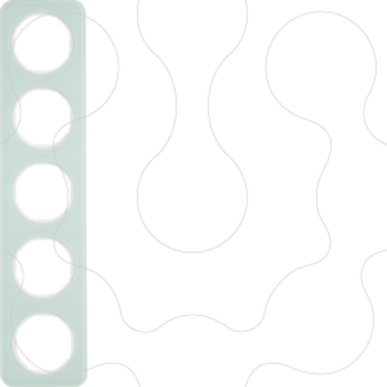 Imagem de R.1 - quadro x5 Vidro, branco