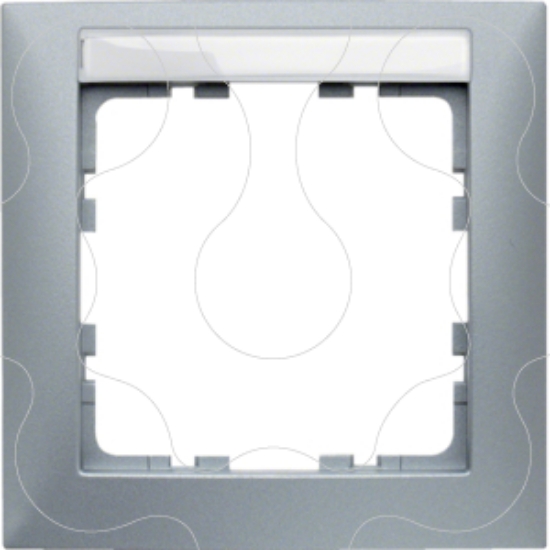 Imagem de S.1 - quadro x1 p.-etiq., alumínio mate