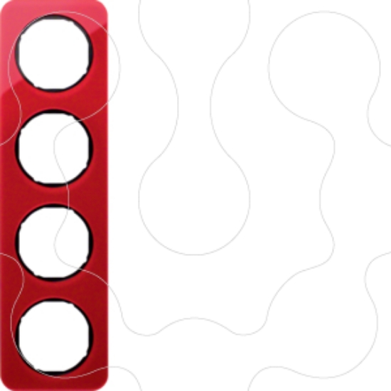 Imagem de R.1 - quadro x4, Acrílico encarn./preto