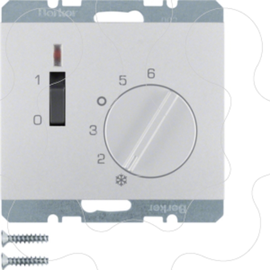 Imagem de K.1/K.5 - termóst. 24V c/ON/OFF, alu lac