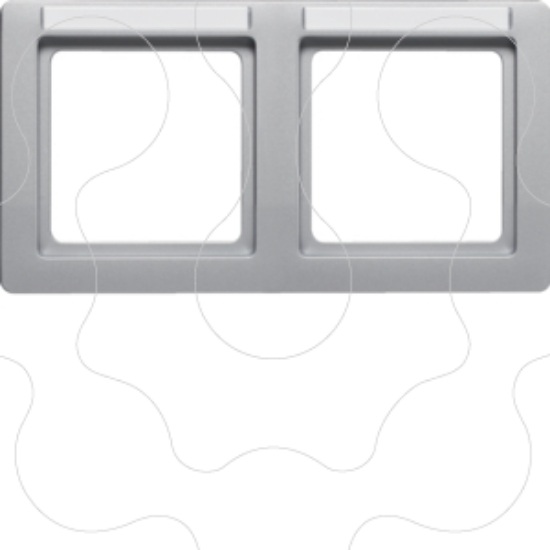 Imagem de Q.1 - quadro x2 p.-etiq. horiz., alumin