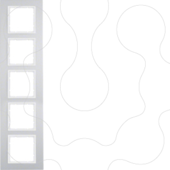 Imagem de B.7 - quadro x5, Alumínio/branco mate