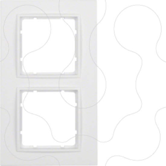 Imagem de B.7 - quadro x2, branco mate