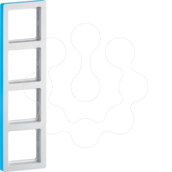 Imagem de Q.1 - quadro x4, branco config.