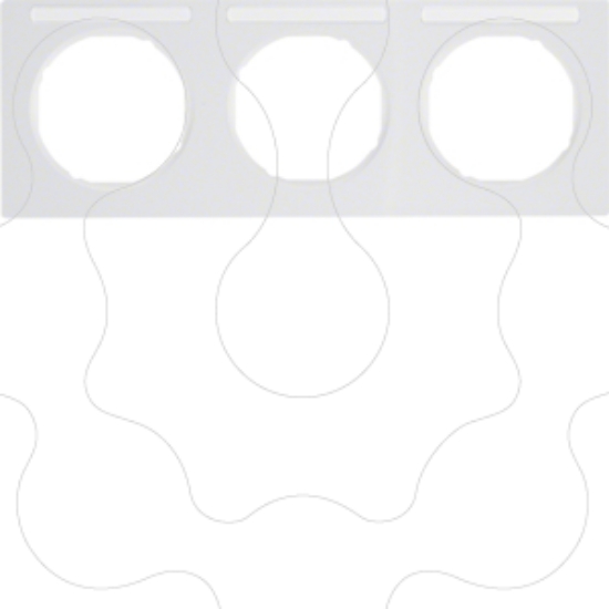 Imagem de R.3 - quadro x3 p.-etiq. horz., branco