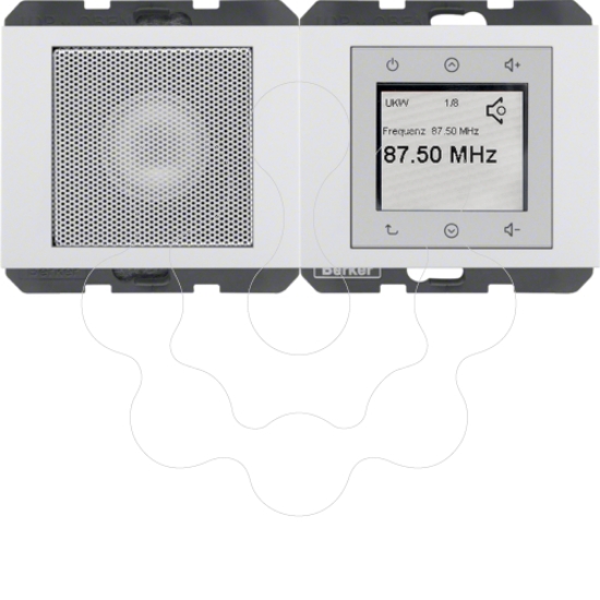 Imagem de K.1/K.5 - Radio Touch, branco