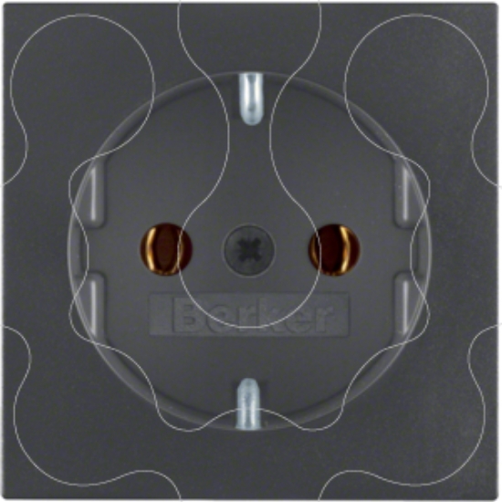 Imagem de S.1/B.x - esplh. Schuko c/obtur., ant mt