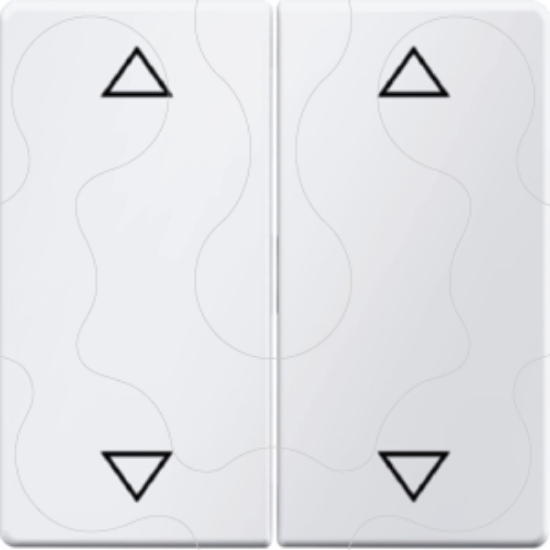Imagem de Q.x - tecla dupla 4 setas, branco