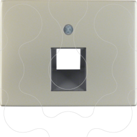 Imagem de K.1/K.5 - espelho RJ45 simples, inox