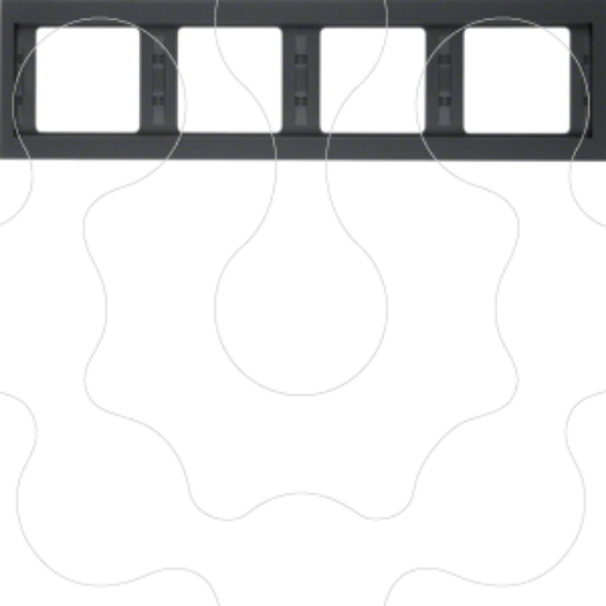 Imagem de K.1 - quadro x4 horiz., antracite mate