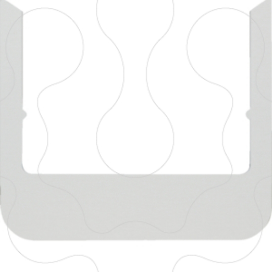 Imagem de tampa touch control, arred, alu