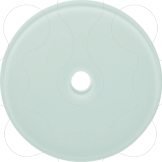Imagem de Glas - centro x1 vidro, branco