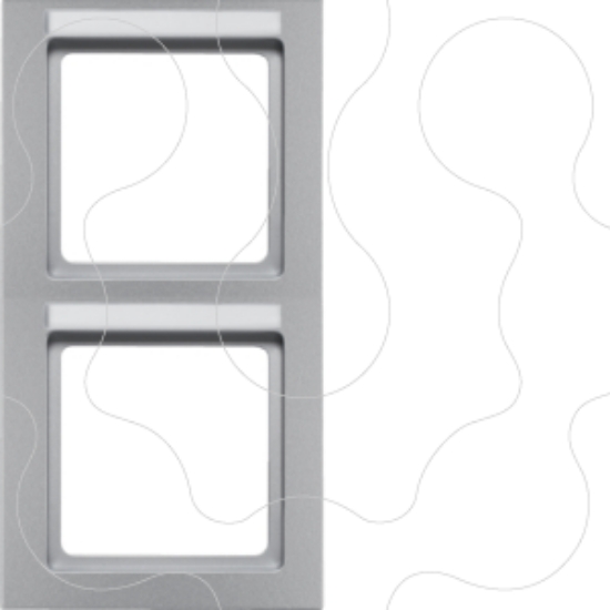 Imagem de Q.3 - quadro x2 p.-etiq. vert., aluminio