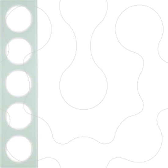Imagem de R.3 - quadro x5 Vidro, branco