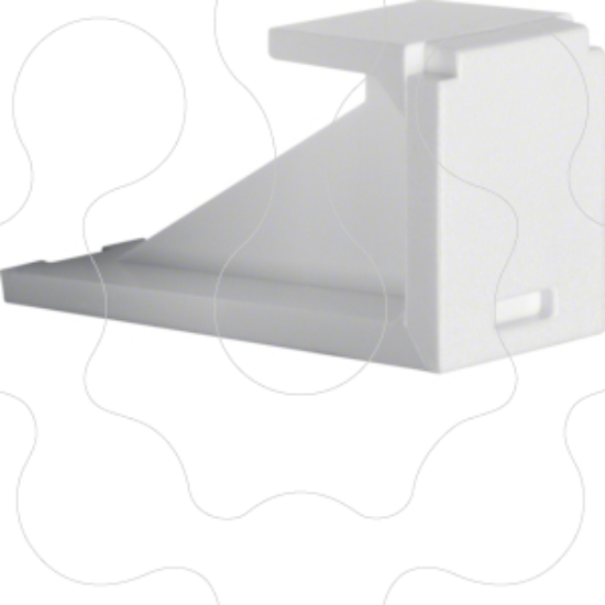 Imagem de Kit modular tampa cega, branco