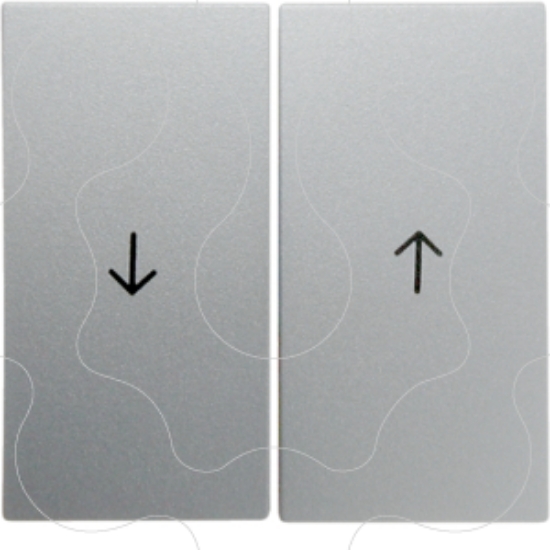 Imagem de S.1/B.x - tecla dupla estores, alum mt