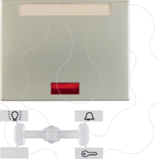 Imagem de K.1/K.5 - tecla c/visor p.-etiq, inox
