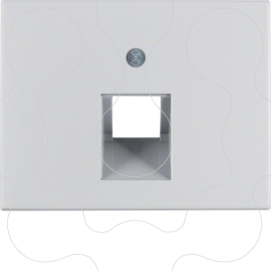 Imagem de K.1/K.5 - espelho RJ45 simples, alum