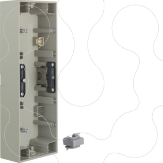 Imagem de K.1/K.5 - cx. superf. x3 horz., inox lac