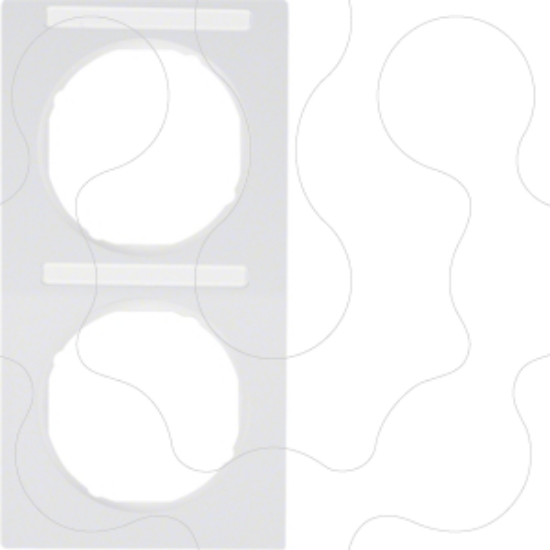 Imagem de R.3 - quadro x2 p.-etiq. vert., branco
