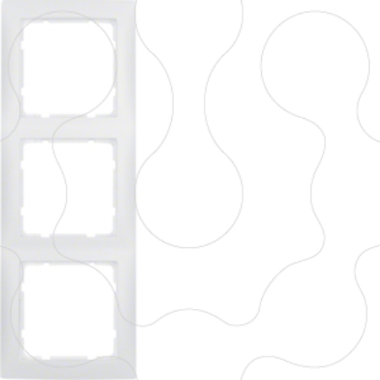 Imagem de S.1 - quadro x3, branco mate