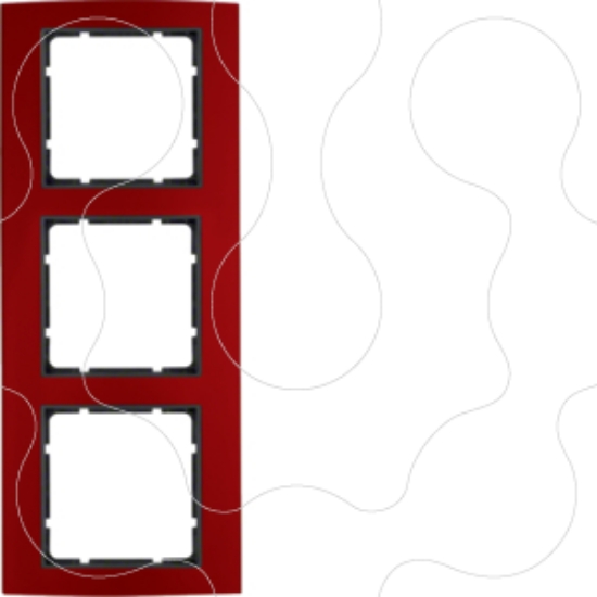 Imagem de B.3 - quadro x3, encarnado/antracite