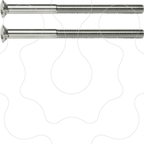 Imagem de TS - parafusos M3,5 x 50mm (par), cromad