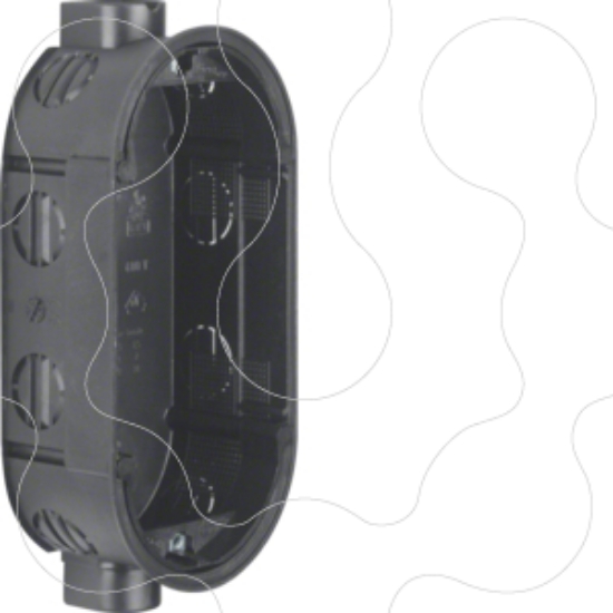 Imagem de TS - caixa encastrar, oval