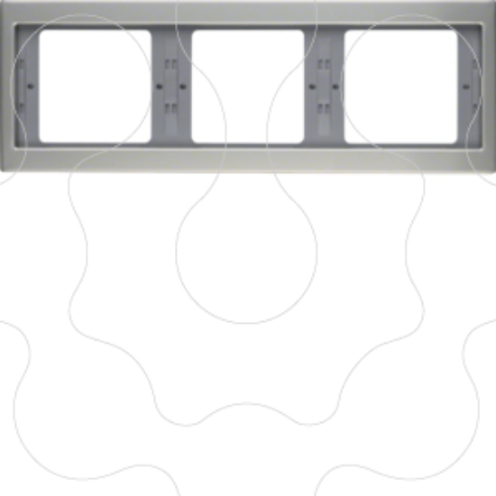 Imagem de K.5 - quadro x3 horiz., inox