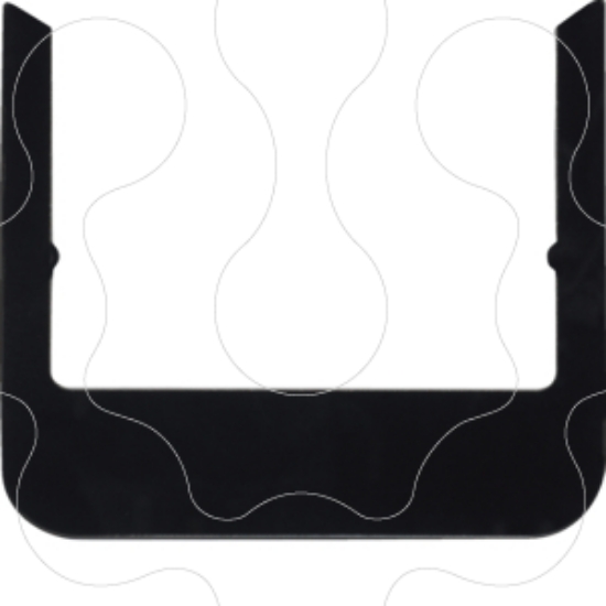 Imagem de tampa touch control, arred, vidro pr