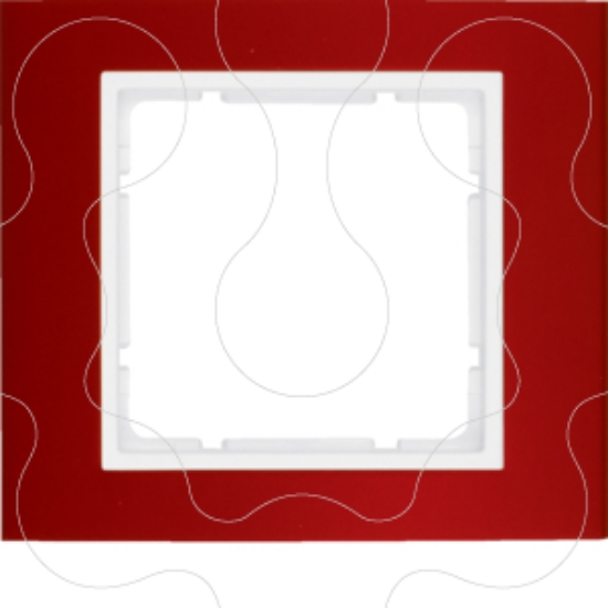 Imagem de B.3 - quadro x1, encarnado/branco
