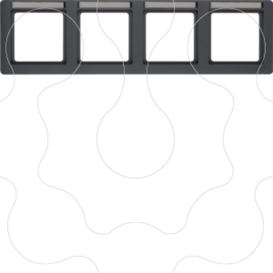Imagem de Q.1 - quadro x4 p.-etiq. horiz., antrac
