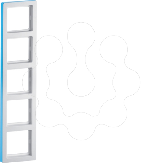 Imagem de Q.1 - quadro x5, branco config.