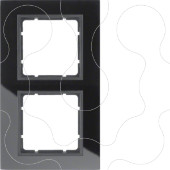 Imagem de B.7 - quadro x2, Vidro preto