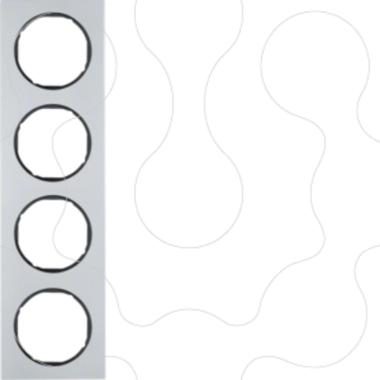 Imagem de R.3 - quadro x4 Alumínio, preto
