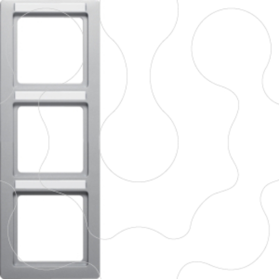 Imagem de Q.1 - quadro x3 p.-etiq. vert., aluminio