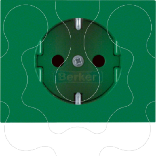 Imagem de K.1/K.5 - esplh. Schuko c/obtur., encarn