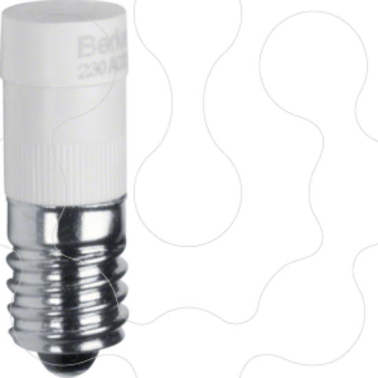 Imagem de Lâmpada LED E10, branco, 230V