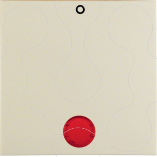 Imagem de "S.1/B.x - tecla ""0"" c/visor, creme"