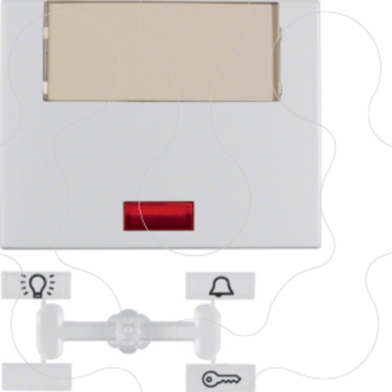 Imagem de K.1/K.5 - tecla c/visor p.-etiq, alumín