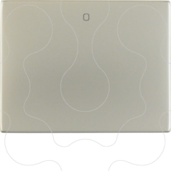 Imagem de "K.1/K.5 - tecla simples c/ ""0"", inox"