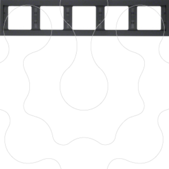 Imagem de K.1 - quadro x5 horiz., antracite mate