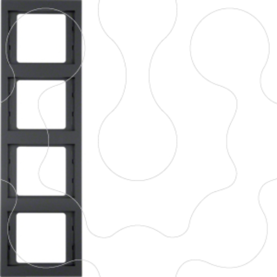 Imagem de K.1 - quadro x4 vert., antracite mate
