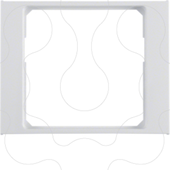Imagem de K.1/K.5 - aro adaptador 50x50mm, branco
