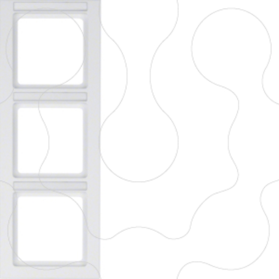 Imagem de Q.3 - quadro x3 p.-etiq. vert., branco