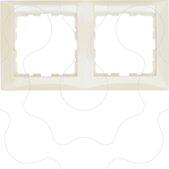 Imagem de S.1 - quadro x2 p.-etiq. horz., creme